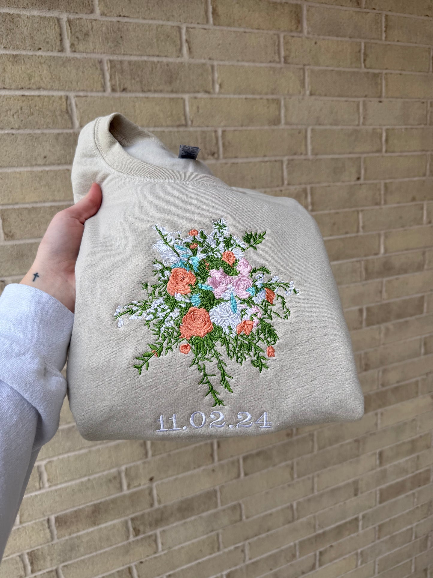 Wedding Bouquet Sweatshirt