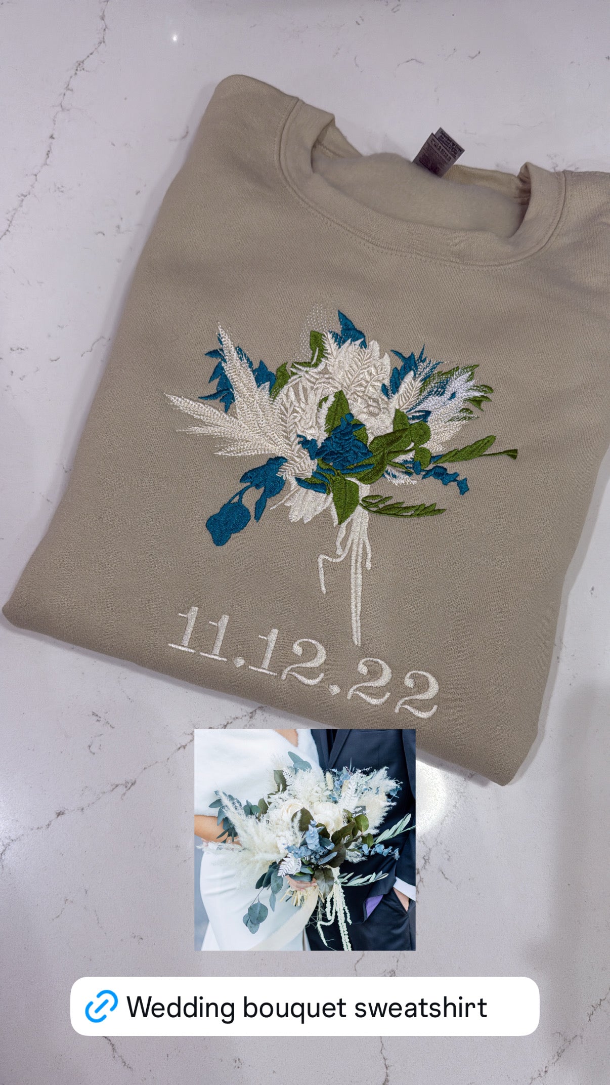 Wedding Bouquet Sweatshirt
