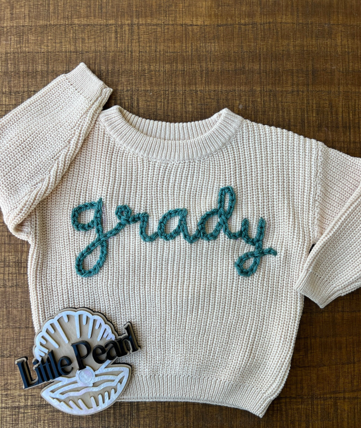 Hand Embroidered Sweater