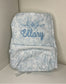 TRVL Blue Bunny Toile Backpack