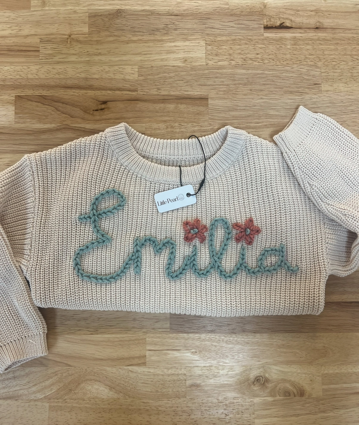 Hand Embroidered Sweater