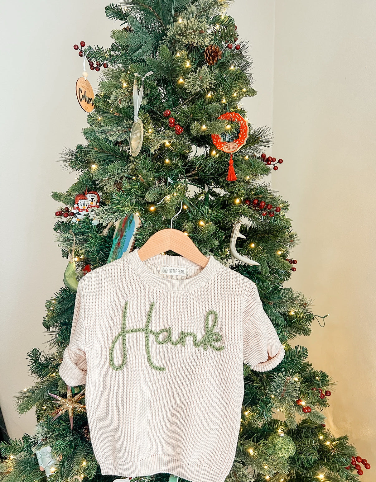 Hand Embroidered Sweater