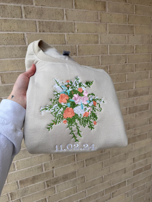 Wedding Bouquet Sweatshirt