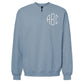 Monogrammed Short Zip Sweatshirt