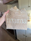 Corduroy Sweatshirt Mama/Nana etc