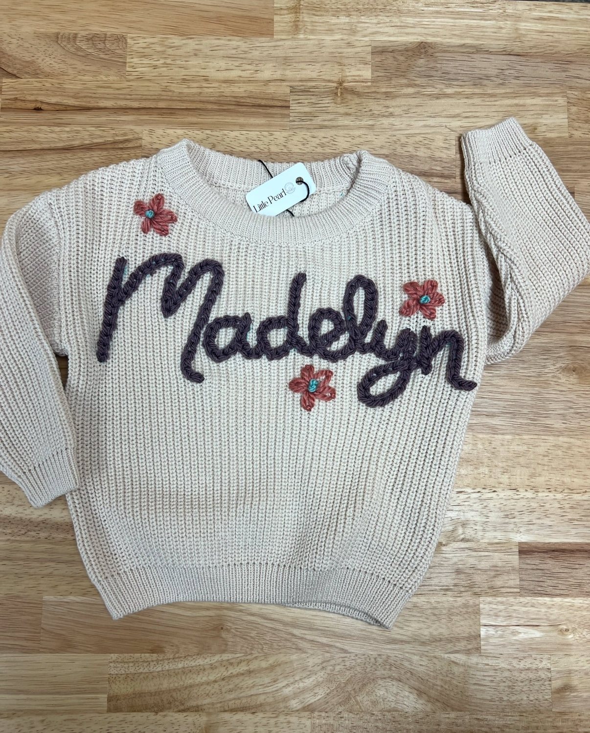 Hand Embroidered Sweater
