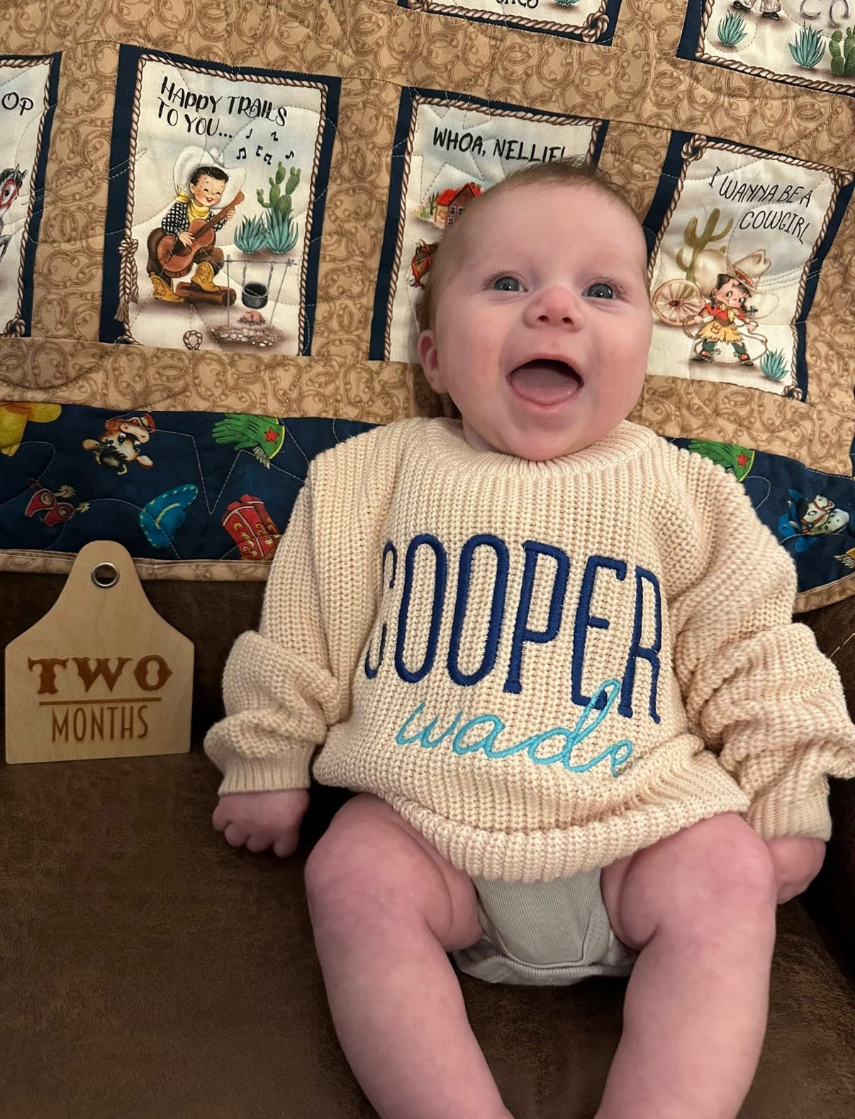 Custom Chunky Sweater