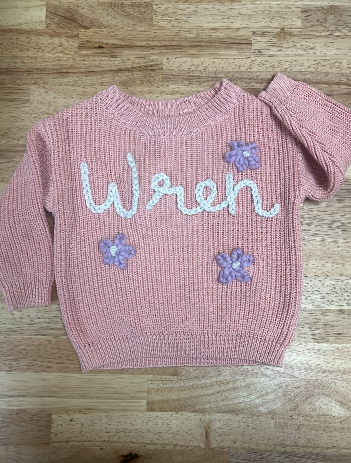 Hand Embroidered Sweater
