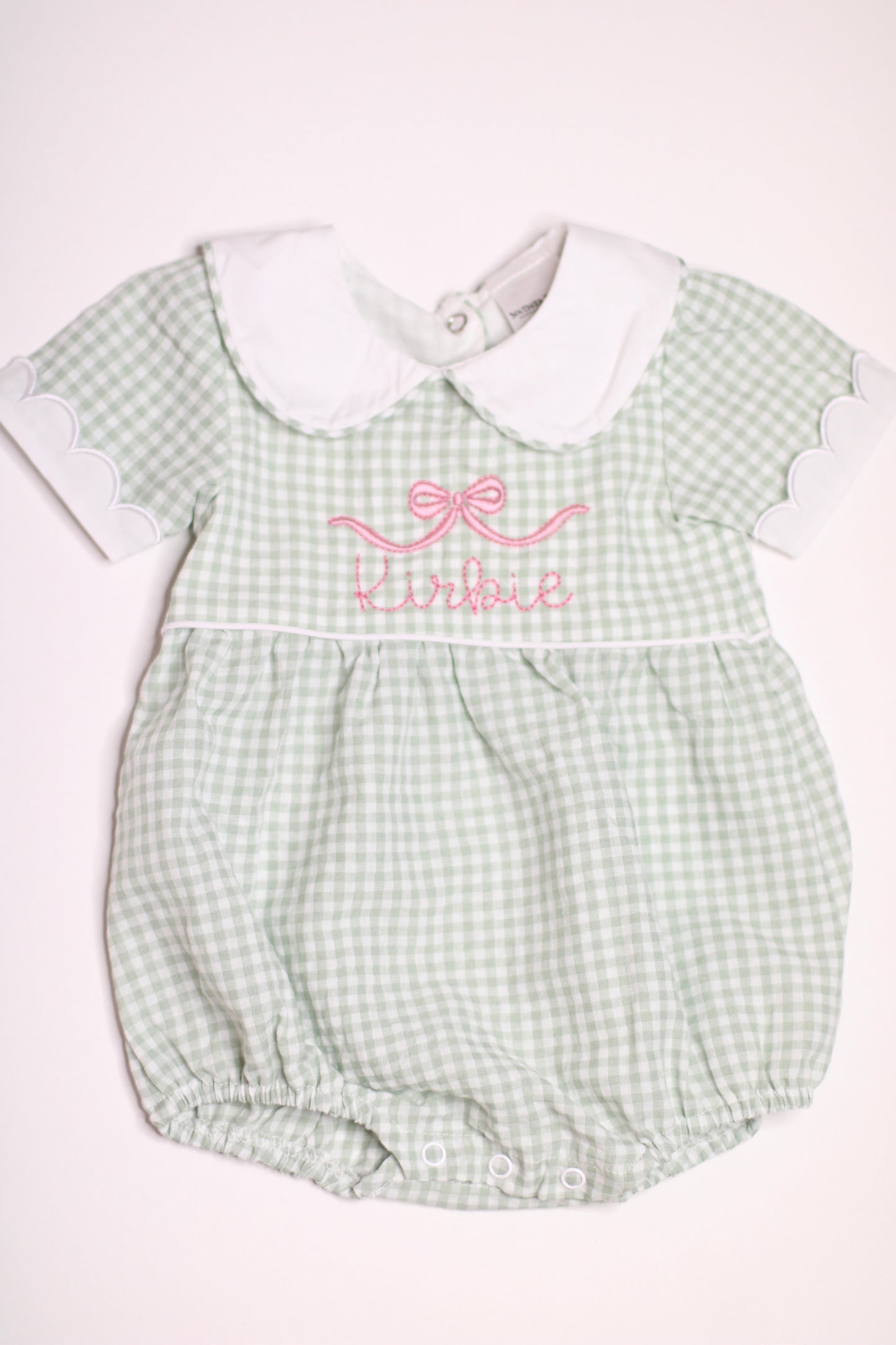 Gingham Bubble + Bow