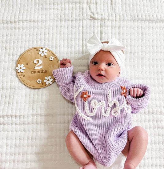 Hand Embroidered Sweater