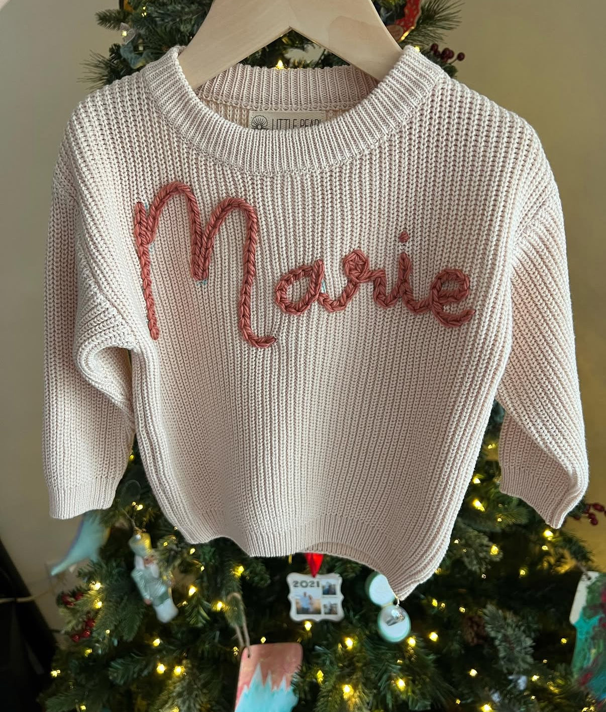 Hand Embroidered Sweater