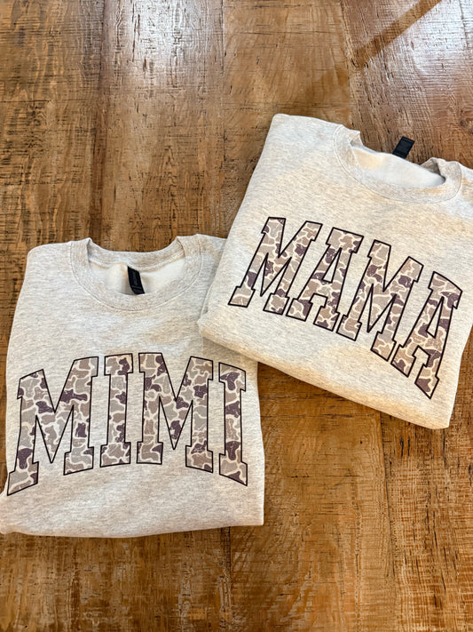 Camo nickname Sweatshirt
