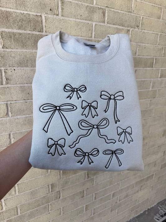 Bow Collage Sweatshirt