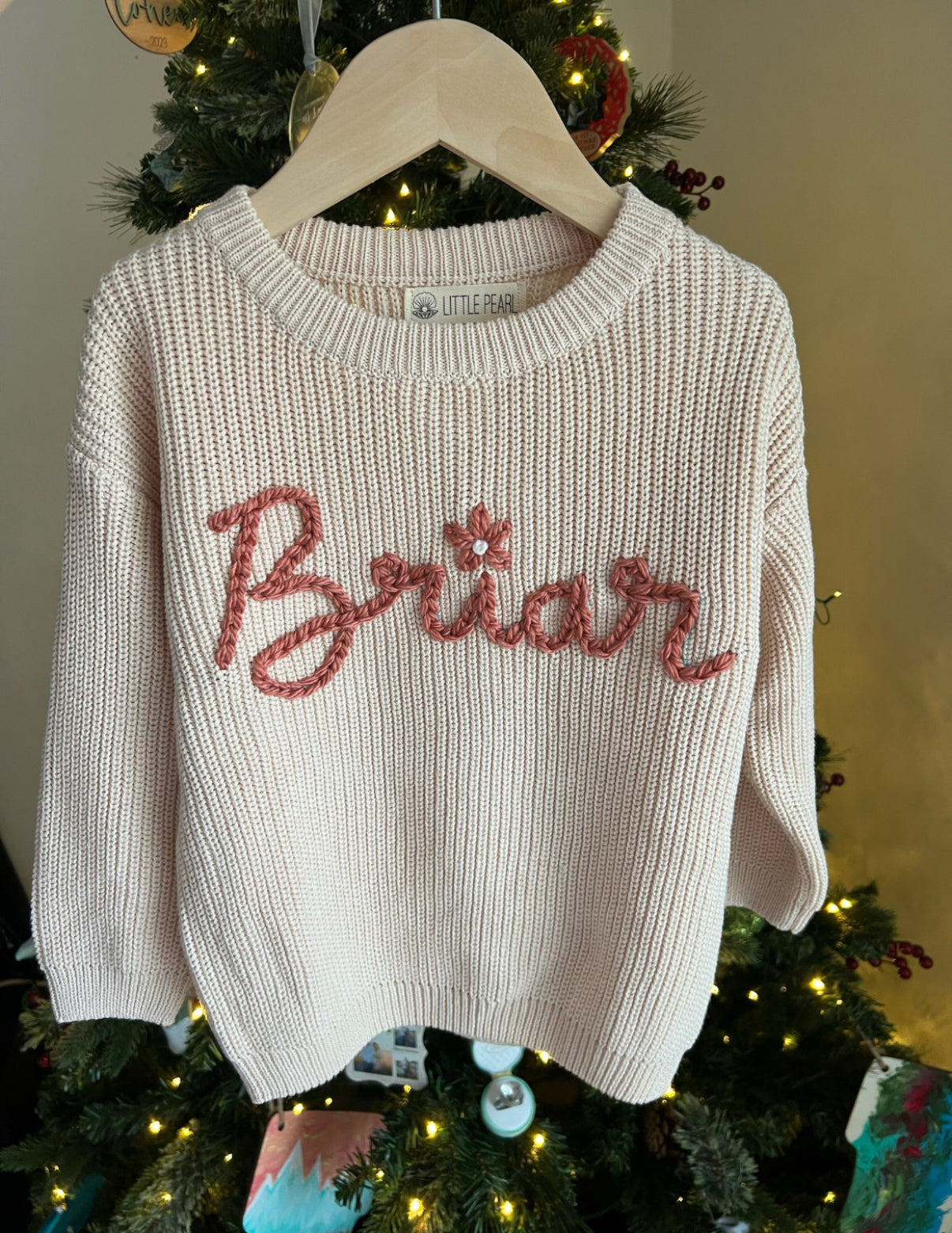 Hand Embroidered Sweater