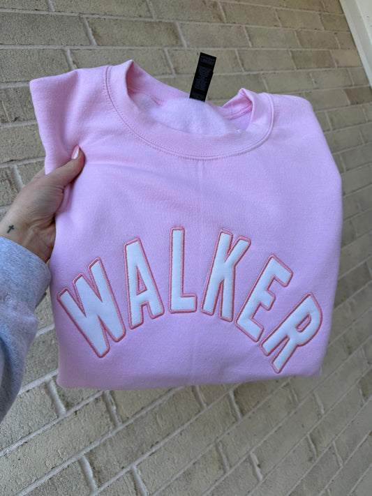 Last name sweatshirt