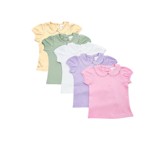 Scalloped Girls Shirt